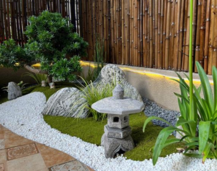 重庆别墅花园中装饰小品的选择